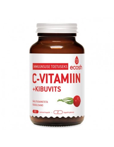 Ecosh Life - C vitamiin + kibuvits 90tk