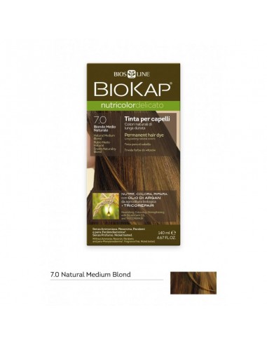 BioKap - Nutricolor Delicato Naturaalne keskmine blond 140 ml