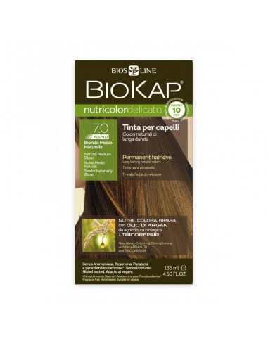 Biokap - Nutricolor Delicato Rapid Naturaalne keskmine blond140 ml