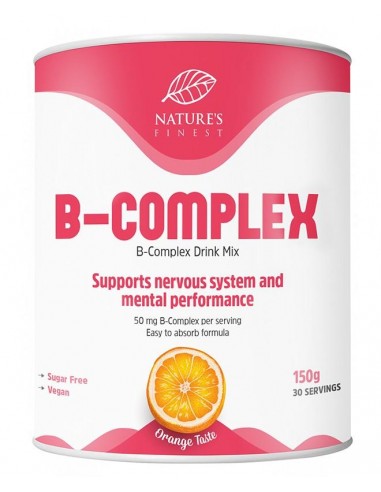 Nature’s Finest - B-vitamiini kompleksi jook, 150g
