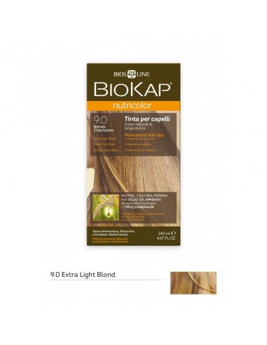 BioKap - Nutricolor Ekstrahele blond püsivärv 140 ml