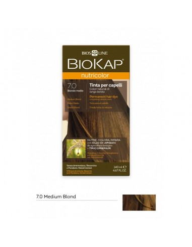 BioKap - Nutricolor Keskmine blond püsivärv 140 ml