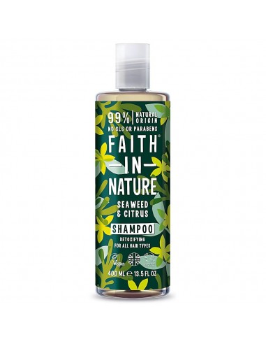 Faith in Nature šampoon merevetika ja tsitrusega kõikidele juuksetüüpidele 400ml