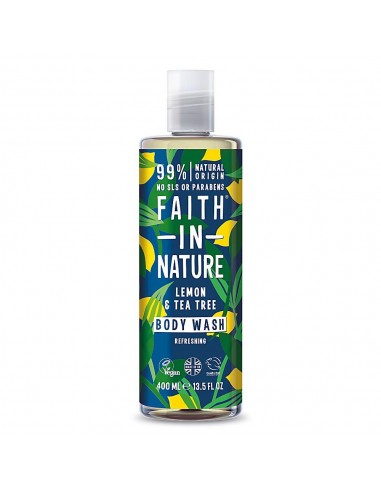 Faith in Nature sügavpuhastav dušigeel/vannivaht teepuuõliga 400ml