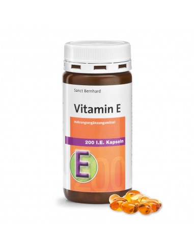 Sanct Bernhard - E- vitamiini kapslid, 200IU, 240tk