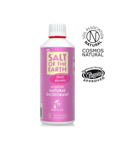 Salt of the Earth - Deodorant sprei täitepakend Peony Blossom 500ml