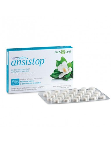 Bios Line - "Rahuliku meele tabletid "Ansistop", 60tk