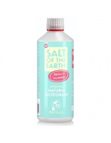 Salt of the Earth - Meloni ja kurgi deodorant sprei täitepakend, 500ml