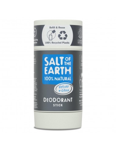 Salt of the Earth - Tsitruse ja vetiveri lõhnaline pulkdeodorant 84g