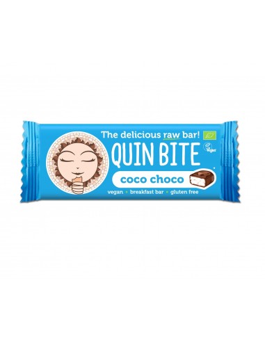 Quin Bite - Toorbatoon Coco Choco (šokolaadi) ÖKO, 30g