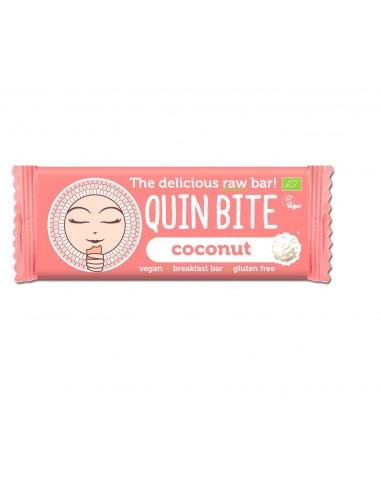 Quin Bite - Toorbatoon Coconut (Kookospähkli) ÖKO, 30g