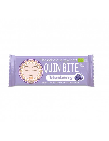 Quin Bite - Toorbatoon Blueberry (mustika) ÖKO, 30g
