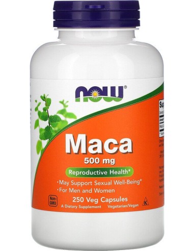 NOW Foods - Maca 500mg, 250 kapslit