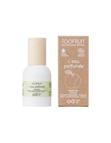 Toofruit - Alkoholi ja eeterlike õlide vaba parfüüm lastele ÕUNA-APELSINIÕIE-VANILJE lõhnaline, 30 ml