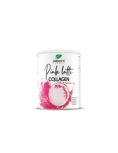 Nutrisslim - Kollageenijook "Pink latte" hüaluroonhappega, 125g