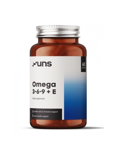 Uns - Omega 3-6-9 kalaõli E-vitamiiniga, 60 kapslit