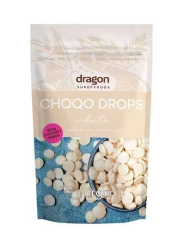 Dragon superfoods - Valge šokolaadi nööbid, ÖKO, 200g