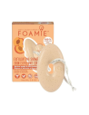 Foamie - 2in1 puhastav tahke kehakoorija aprikoosiseemnete ja sheavõiga, 80gr