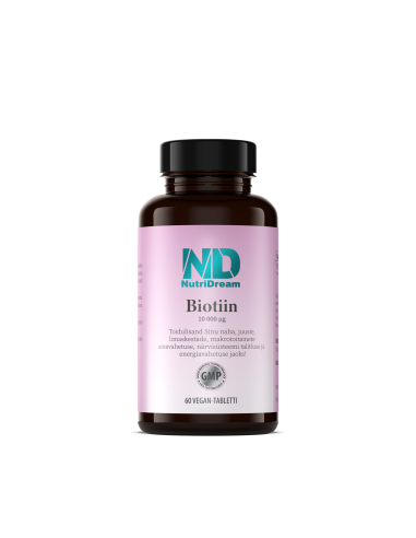 NutriDream - Biotiin 10 000 µg, 60 tabletti