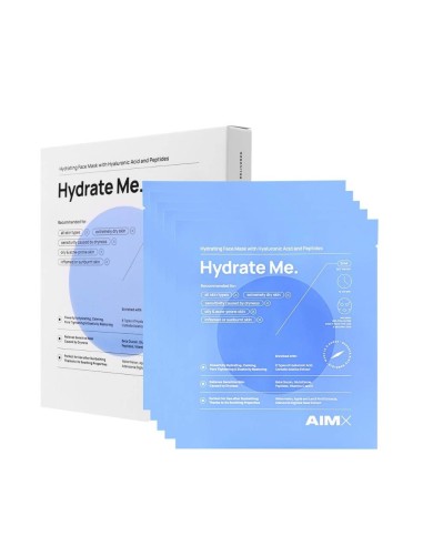 AIMX - “Hydrate Me” Peptiididega niisutavad näomaskid 5tk (karp), 5x25 ml
