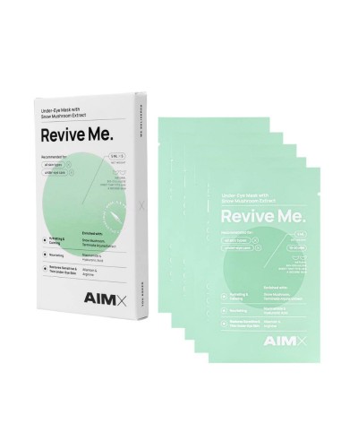 AIMX - “Revive Me” Hüalurooniga silmaalused maskid 5tk, 5x5 ml