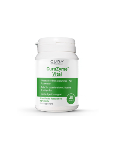Cura - CuraZyme Vital seedeensüümid, 30 kapslit