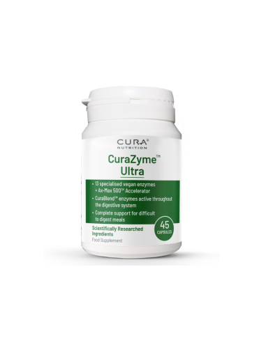 Cura - CuraZyme Ultra seedeensüümid, 45 kapslit