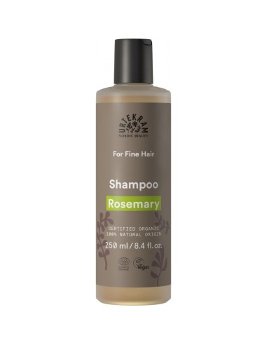 Urtekram - Šampoon õhukestele juustele, rosmariiniga, 250ml