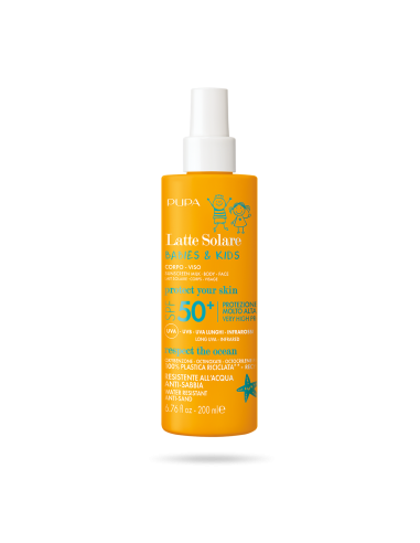 Pupa - Õrn päikesekaitsepiim beebidele ja lastele SPF 50+, 200ml