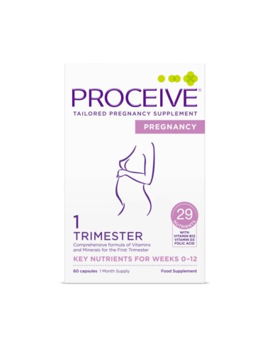 Proceive® Rasedus vitamiinid 1 trimester, 60 kapslit