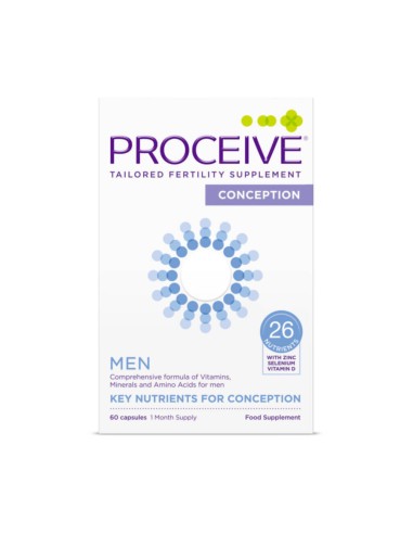 Proceive® - "Men" Lapse saamist toetav toidulisand, 60 kapslit