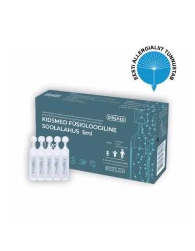 Kidsmed - Füsioloogiline soolalahus, 20 x 5ml