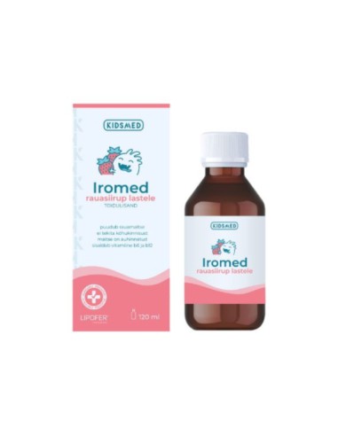 Kidsmed - "Iromed" rauasiirup lastele, 120ml