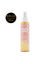 Alphanova Daily Sun - SPF50 veekindel sprei päevitusõli vaarikaseemne ja jojobaõliga monoi lõhnaga, 125ml