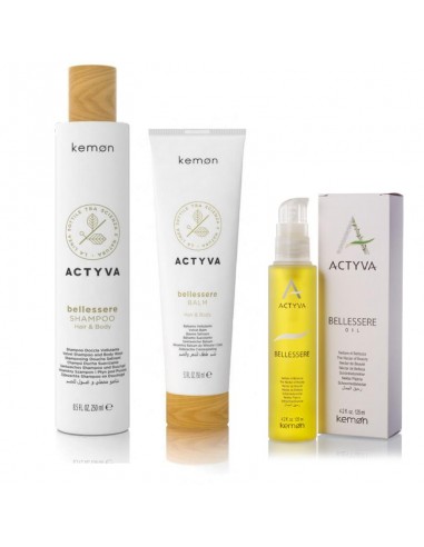 Actyva - Bellessere komplekt (šampoon, palsam, juukseõli)