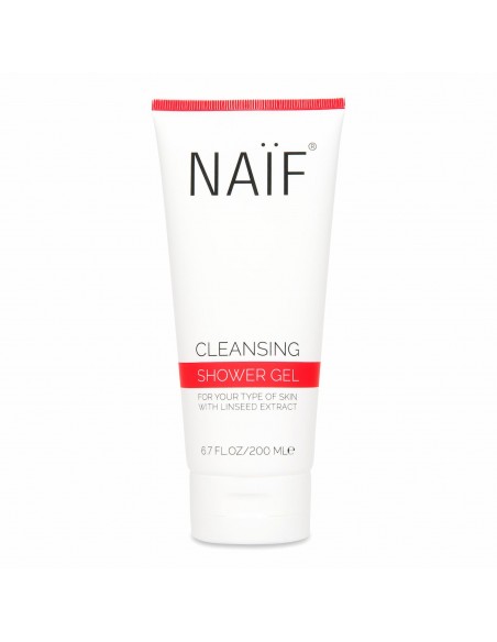 NAÏF - Dušigeel linaseemne ekstraktiga 200ml