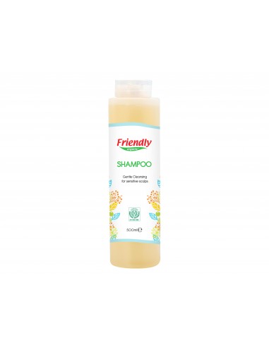 Friendly Organic - Šampoon tundlikule peanahale 500ml